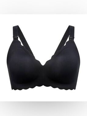 2 x MOMCOZY | Black Nursing Bra | Large & Large Plus